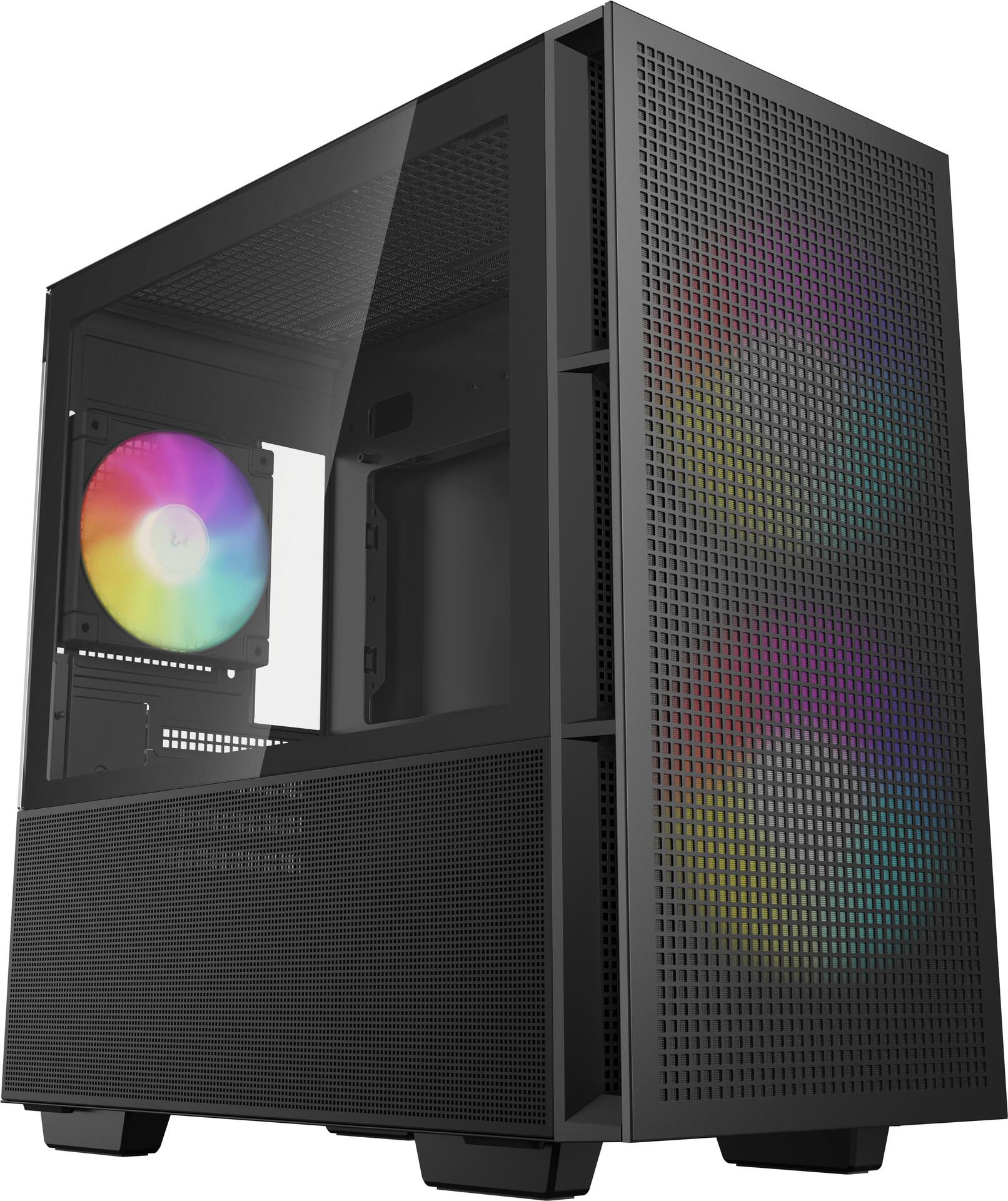 DeepCool CH360 PC Schwarz (R-CH360-BKAPE3-G-1)