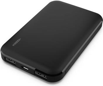 eSTUFF ES641040 Powerbank Lithium Polymer (LiPo) 5000 mAh Schwarz (ES641040)