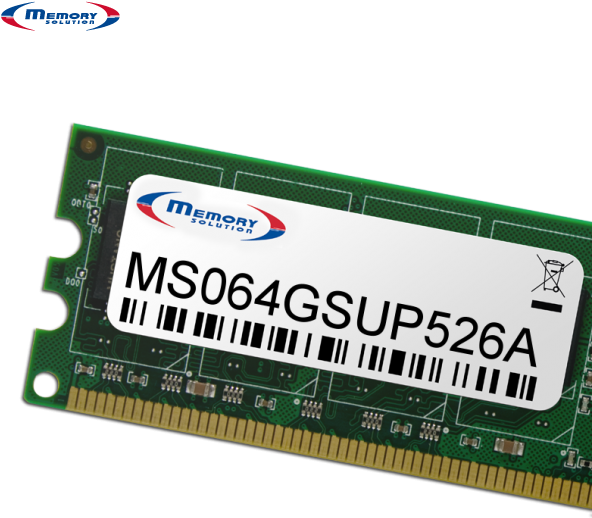 Memory Solution MS064GSUP526A 64GB Speichermodul (MS064GSUP526A)