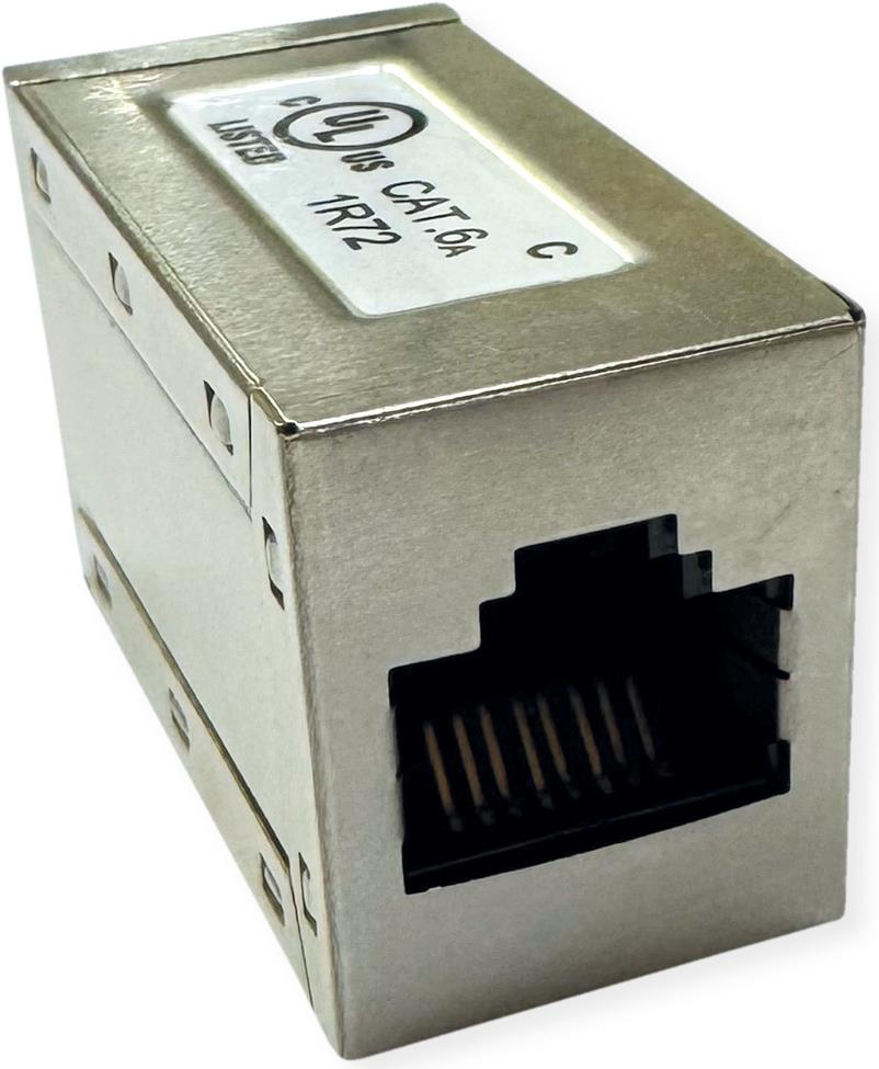 ROLINE RJ45 Kupplung geschirmt Kat.6A silber (21.17.3101)