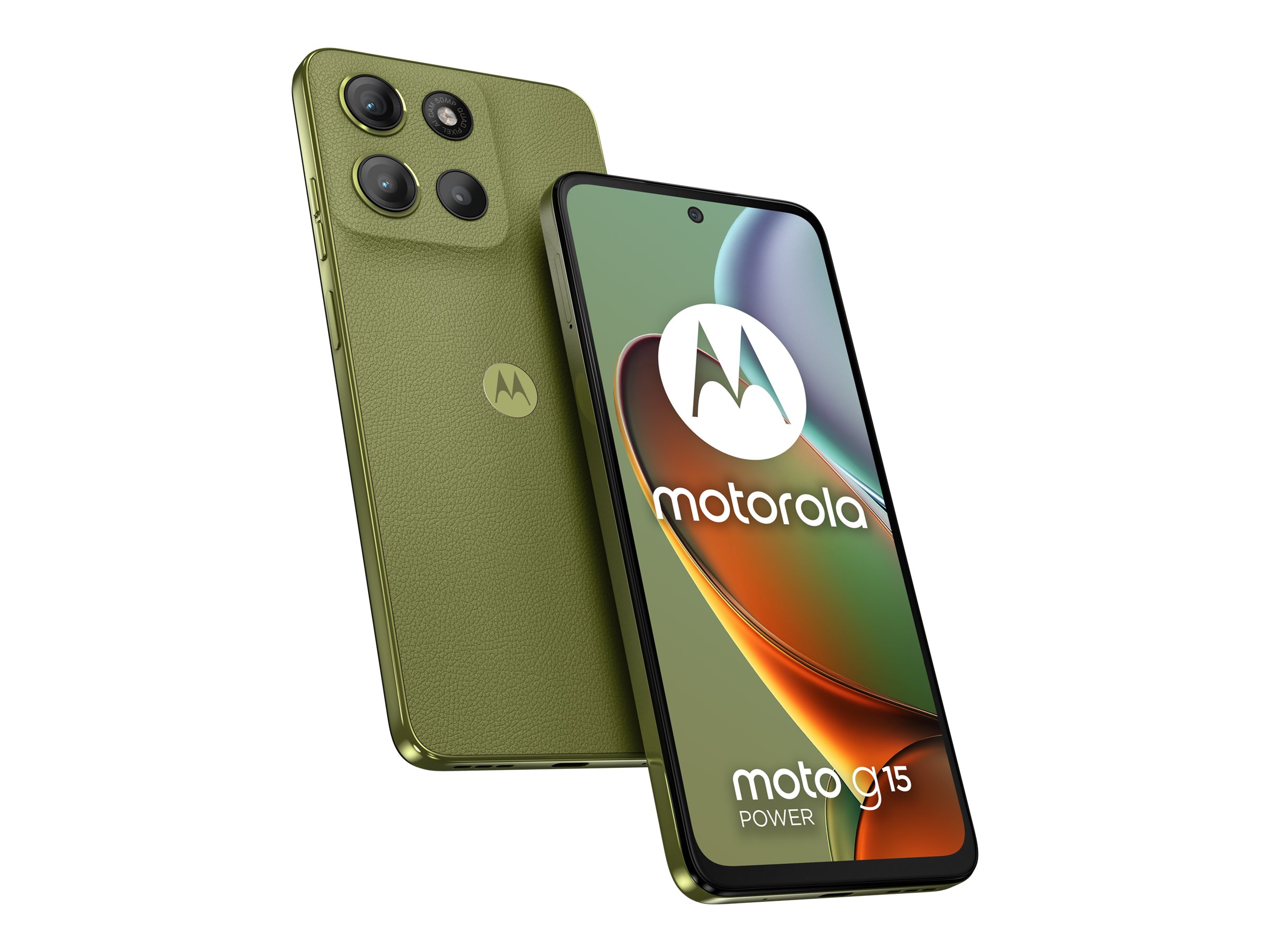 Motorola Moto G15 Power 6,72" 8 GB RAM 256 GB Android 15 Dual-SIM Iguana Grün