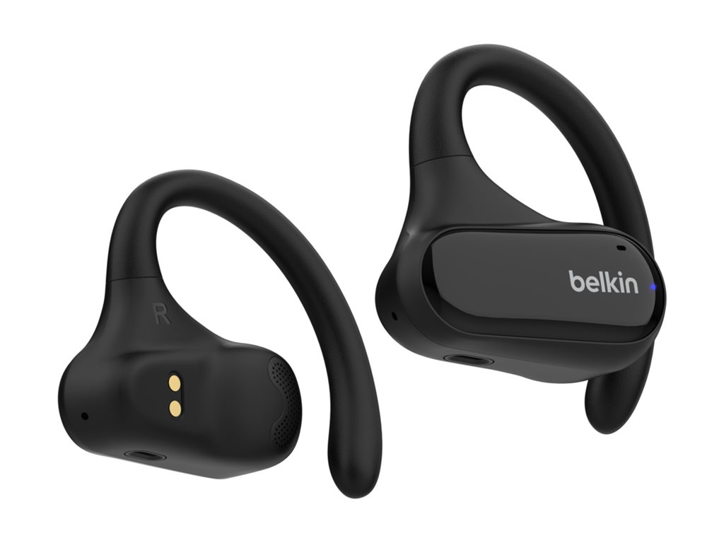 Belkin SoundForm ClearFit Open-Ear True Wireless Kopfhörer Schwarz