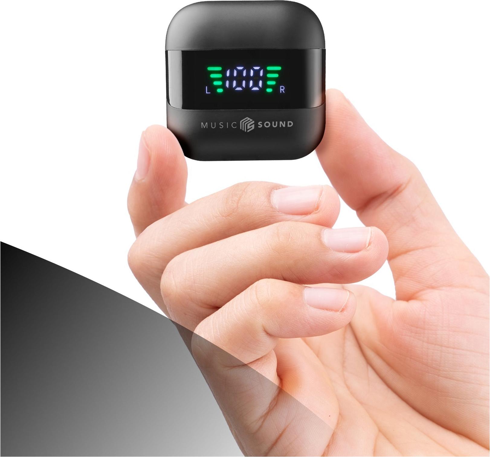 Cellularline Music & Sound Bluetooth Earphones Spark Black - Headset (BTMSTWSSPARKK)