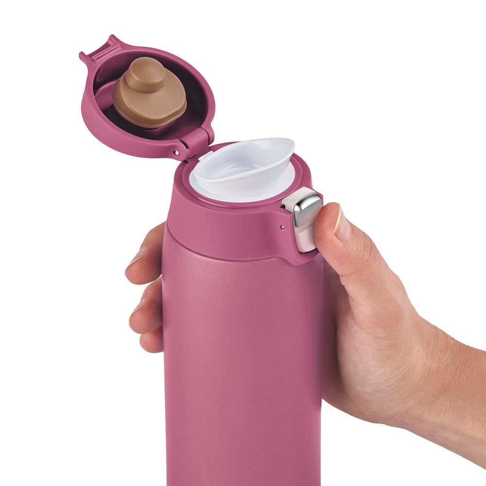 EMSA Isolier-Trinkflasche TRAVEL MUG LIGHT 400 ml altrosa