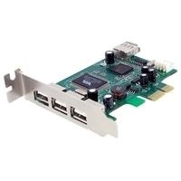 StarTech.com 4 Port USB2.0 PCI Express Low Profile Schnittstellenkarte