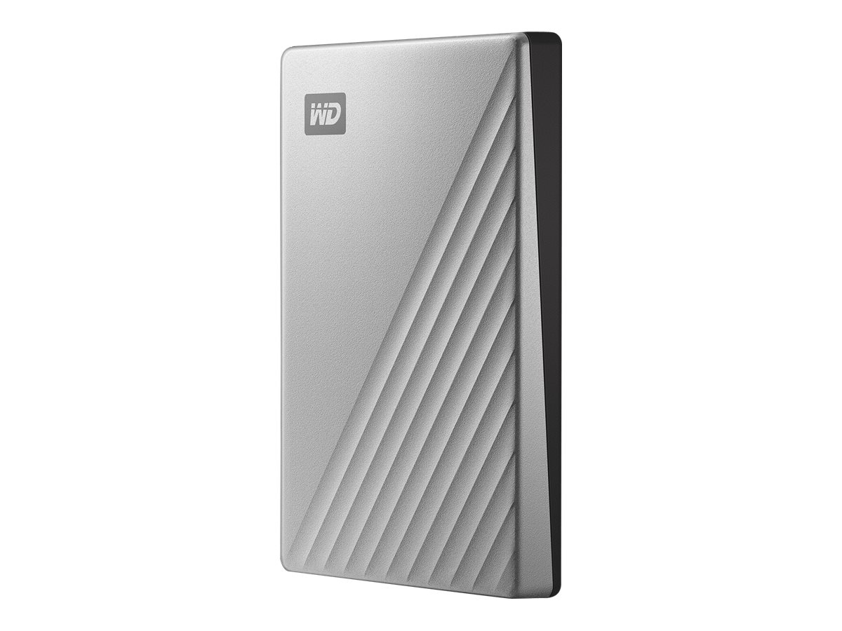 WD My Passport Ultra Tragbare Externe Festplatte 1 TB USB 3.0 USB-C Silber