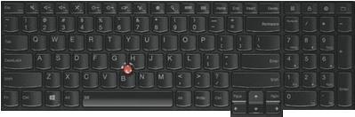 Lenovo 01AX610 Notebook-Ersatzteil Tastatur (01AX610)