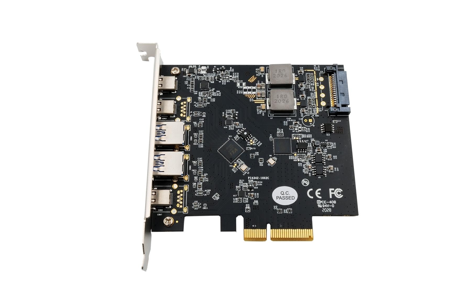 Exsys EX-12007 PCIe USB 3.2 Gen 2 Schnittstellenkarte