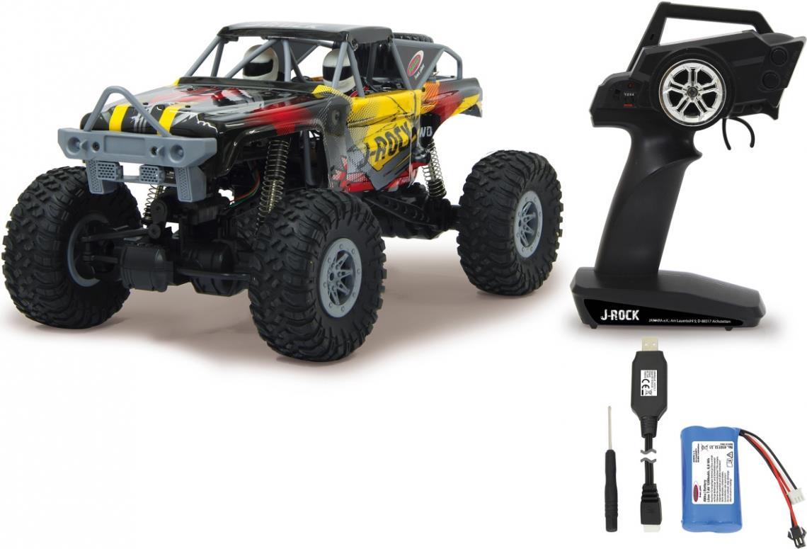 Jamara J-Rock Crawler 4WD Elektromotor 1:10 Raupenfahrzeug (410113)