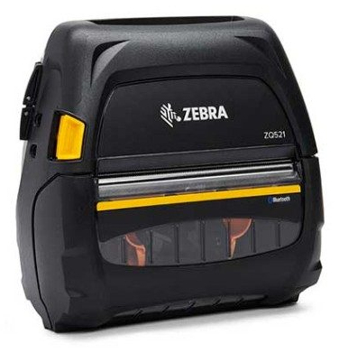 Zebra ZQ500 Series ZQ521 Mobildrucker Thermodirekt 203 dpi 127 mm/s Bluetooth NFC USB Schwarz