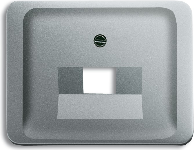 Busch Jaeger 1710-0-3348 Wandplatte/Schalterabdeckung Titan (1710-0-3348)