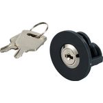 Sygonix SY-5994430 1 Stück Steckdosenschloss gleichschließend gleichschließend Grau (SY-5994430)