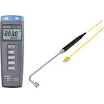 VOLTCRAFT K102 + TP 206 Temperatur-Messgerät -200 bis +1370 °C Fühler-Typ K
