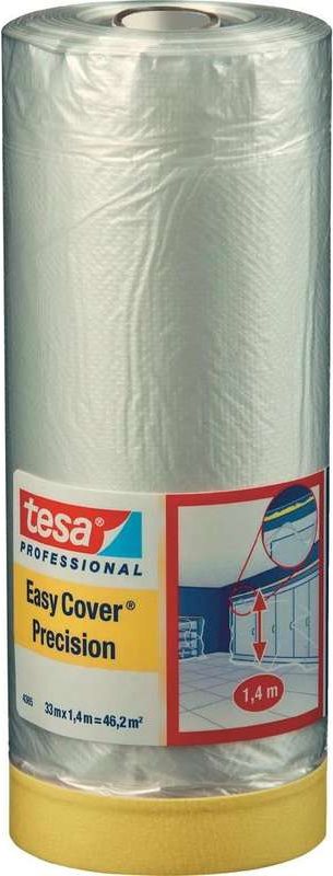 TESA Abdeckfolie TESA tesa Easy Cover® 4369 Transparent (L x B) 14 m x 550 mm Kautschuk Inhalt: 1 Ro