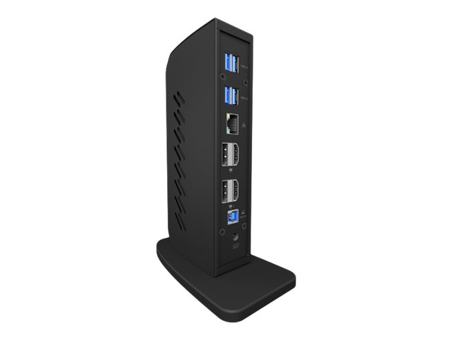ICY BOX IB-DK2252AC Dockingstation USB-C Schwarz