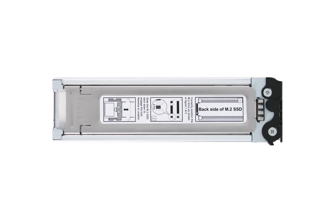 ICY Dock ToughArmor MB840M2P-B M.2 NVMe SSD PCIe 3.0 x4 Wechselrahmen Schwarz/Silber