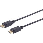 S-Conn Displayport Stecker 20p / Displayport Stecker 20p verg. 5 Meter Länge