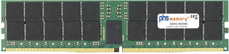 PHS-memory 32GB RAM Speicher kompatibel mit HP ProLiant DL320 Gen12 (G12) DDR5 RDIMM 6400MHz PC5-51200R (SP619489)
