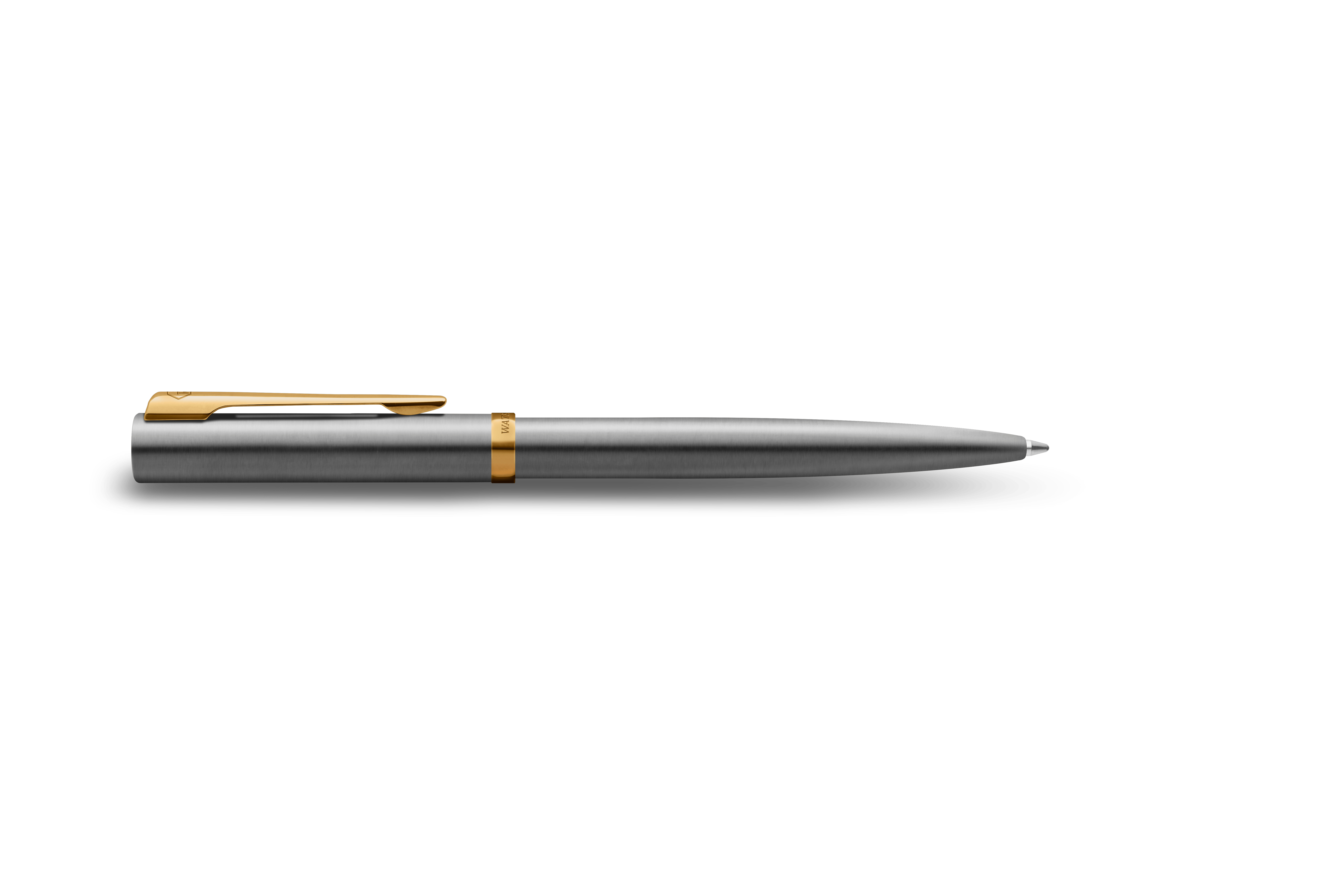 WATERMAN Impression Kugelschreiber Stainless SteelGT M Blau mit Geschenkbox