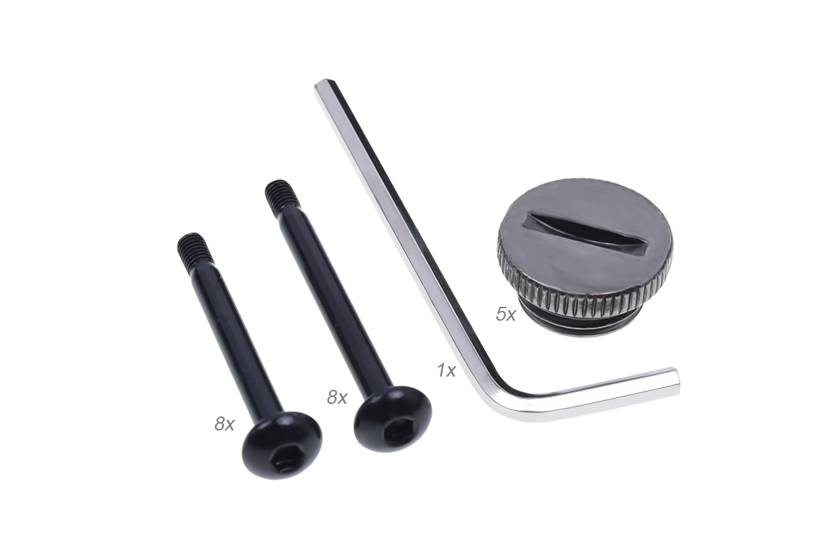 Alphacool NexXxoS XT45 Full Copper Radiator 280 mm Schwarz