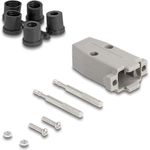 Delock D-Sub Kunststoffgehäuse für 9 Pin Stecker / Buchse mit Gummidichtungen (67030)