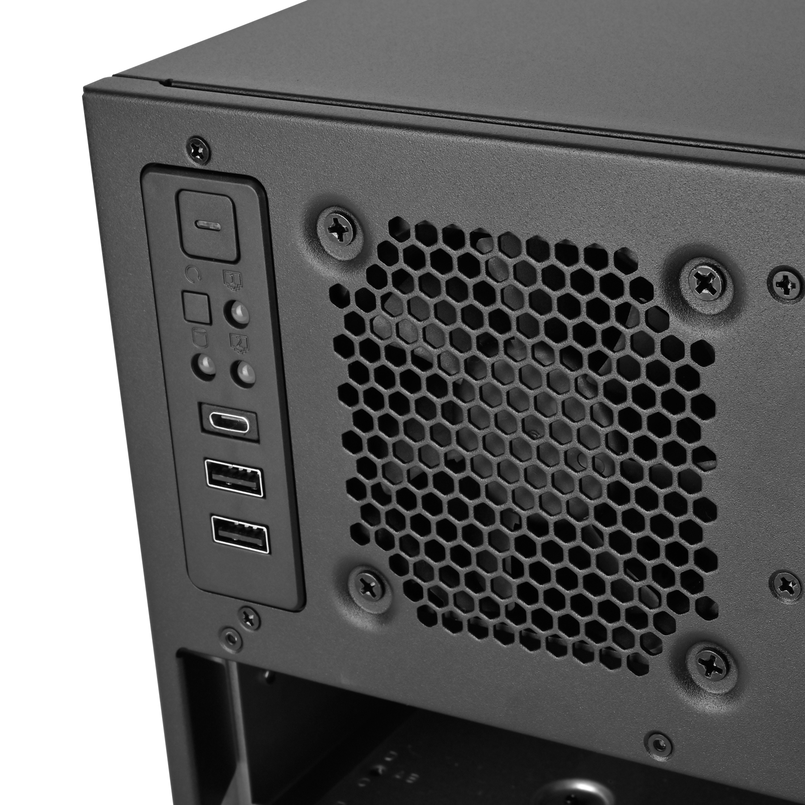 SilverStone RM47-502-I Rack Server-Gehäuse Schwarz