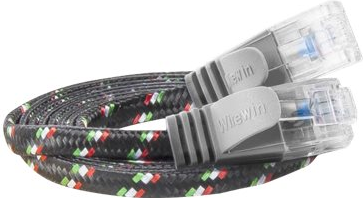 SLIM UT6 3 GR - Cat.6 SLIM-Tough-Kabel, U/UTP, 3.0 m, grau (PKW-TOUGH-K6 3.0)