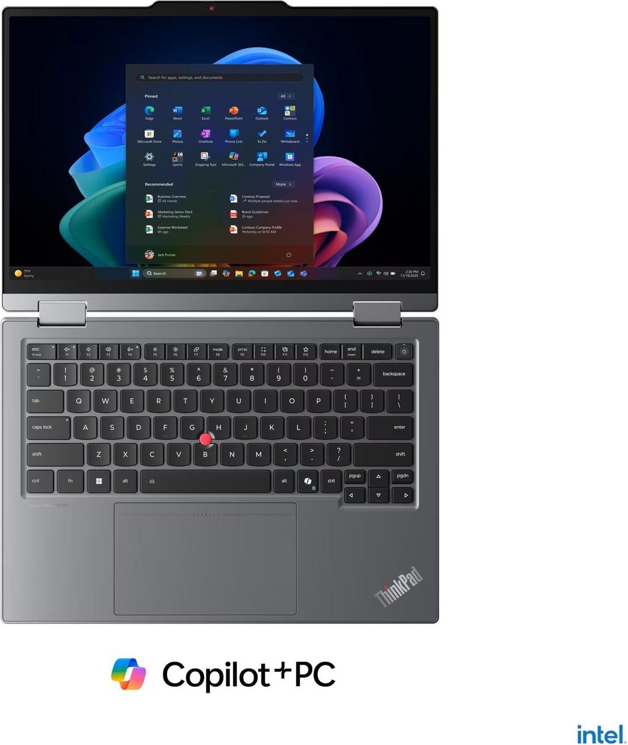 Lenovo ThinkPad X1 2in1 G11 14" Core Ultra 7 32 GB RAM 512 GB SSD WQUXGA