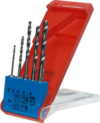 kwb 421140 Metall-Spiralbohrer-Set 5teilig 1 St. (421140)