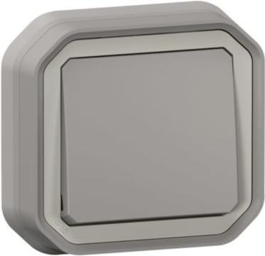 Legrand Komplett Feuchtraum-Schalterprogramm Plexo Grau 069811L (069811L)