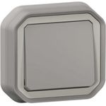 Legrand Komplett Feuchtraum-Schalterprogramm Plexo Grau 069811L (069811L)