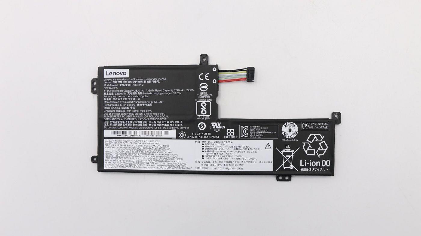 Lenovo L340 CP/A L18C3PF2 11.25V36Wh3cell bty (5B10T03401)