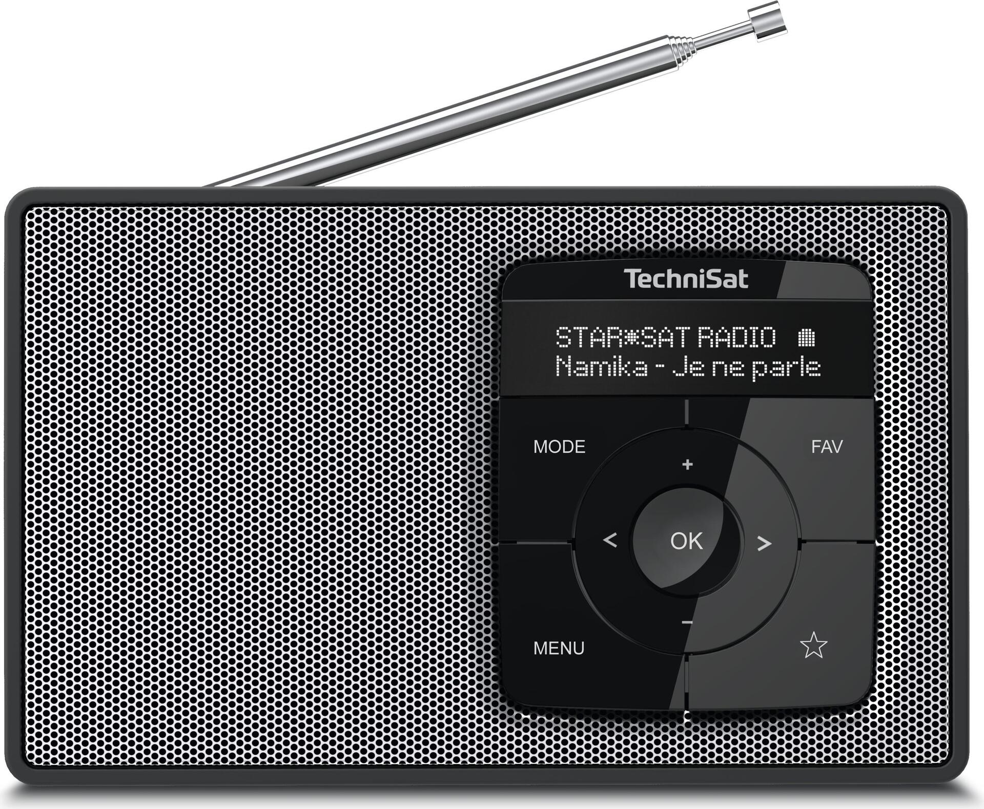 TechniSat DigitRadio 2 Tragbar Digital Schwarz - Silber (0000/3910)