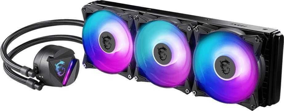 MSI MAG CORELIQUID 360R V2 Prozessor-Flüssigkeitskühlsystem 360 mm Schwarz