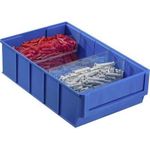 Allit Lagersichtbox ProfiPlus ShelfBox 300B Blau Blau (L x B x H) 185 x 300 x 81 mm (456530)