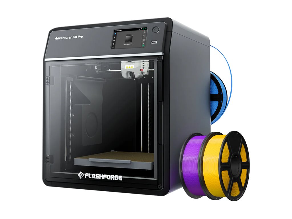 Flashforge Adventurer 5M Pro 3D-Drucker FFF 220 × 220 × 220 mm LAN Wi-Fi Schwarz