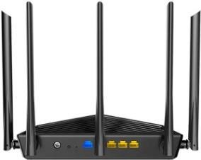 Tenda TX27 PRO WLAN-Router Gigabit Ethernet Tri-Band (2,4 GHz/5 GHz/6 GHz) Schwarz (TX27 PRO)