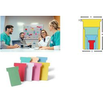 Nobo T-Steckkarten Gr.3 pink (100) (2003008)