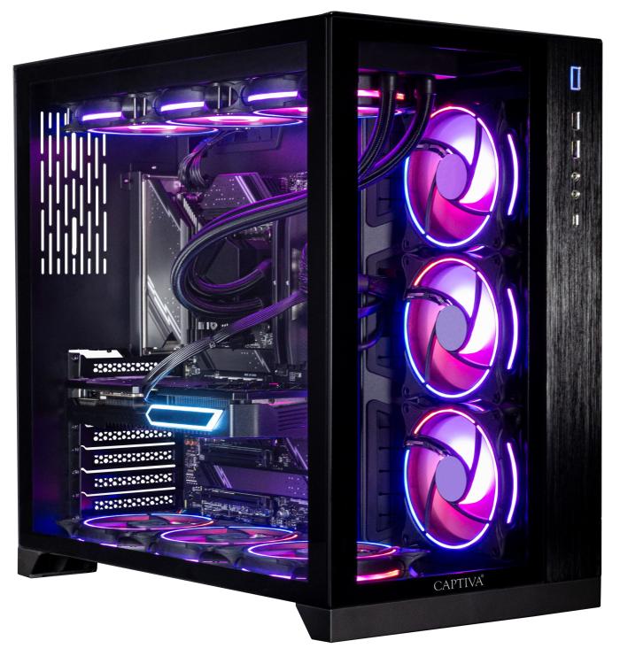 CAPTIVA PC Highend Gaming I89-758 (i9-14900KF/RTX5070 Ti 16GB GDDR7/SSD 2TB/64GB/WLAN/w/o OS) (89758)
