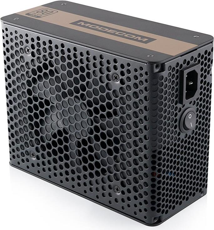 Modecom Volcano 850 Gold Netzteil 850 W ATX Schwarz (ZAS-MC92-SM-850-ATX-VOLCANO-GOL)