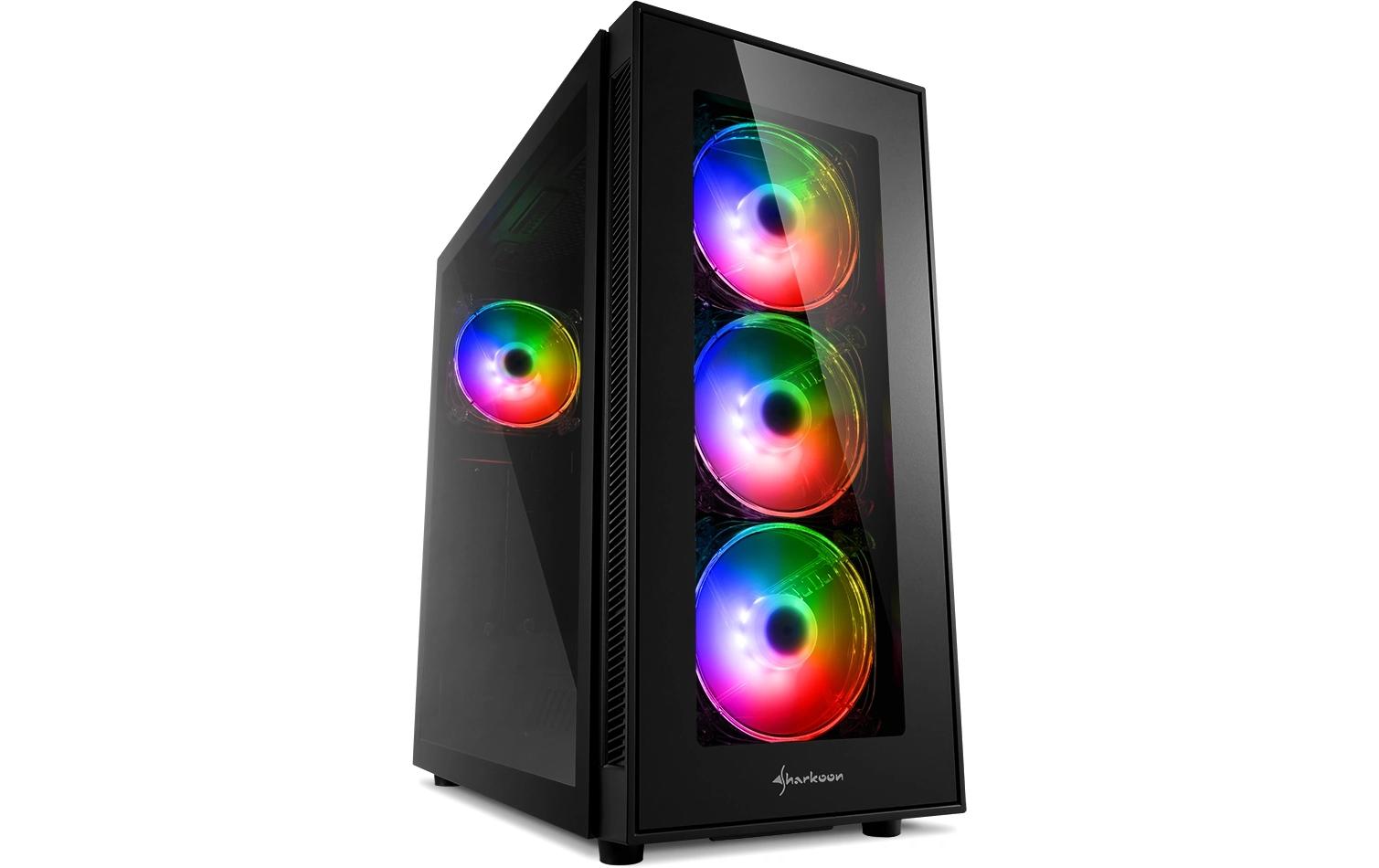 Sharkoon TG5 Pro RGB ATX Midi Tower Schwarz