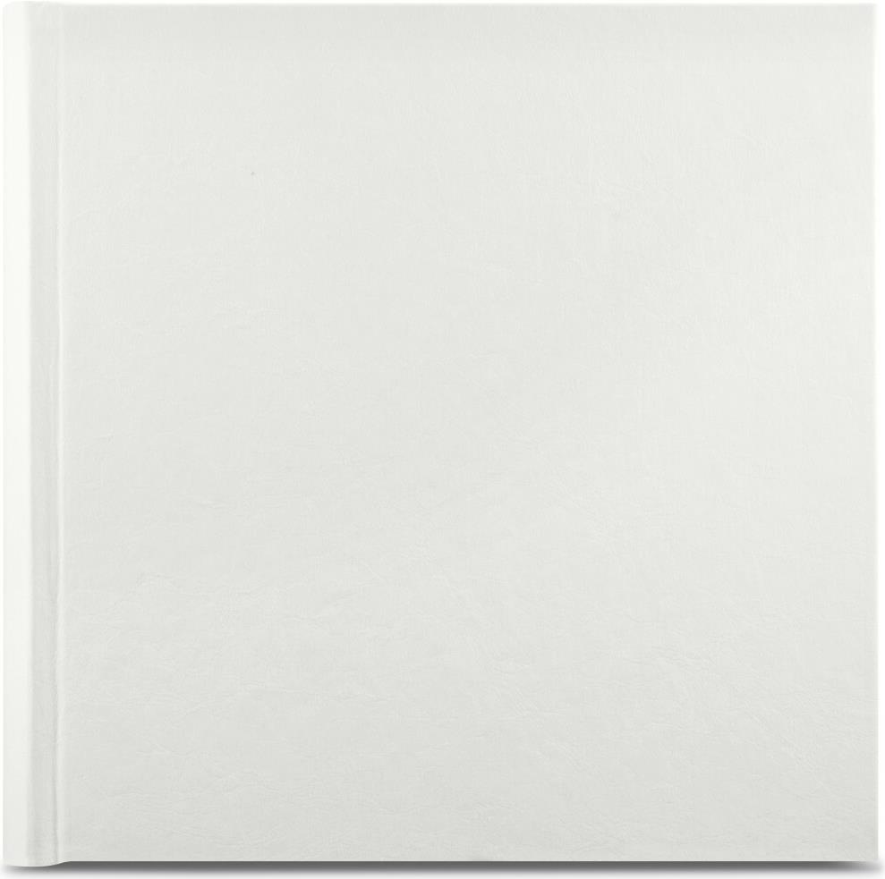 Hama Wrinkled Fotoalbum Weiß 100 Blätter Bucheinband (00007616)