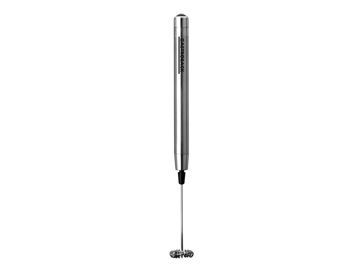 Gastroback Latte Pen Milchaufschäumer schnurlos Schwarz