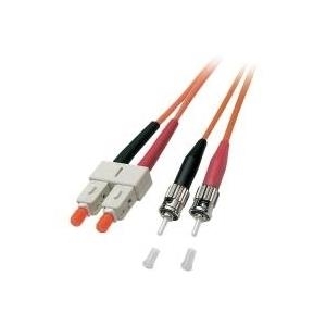 EFB-Elektronik Duplex Jumper SC-ST 62,5/125µ, OM1, LSZH, orange, 3.0mm, 1m Hersteller: EFB Elektronik (O6363.1)