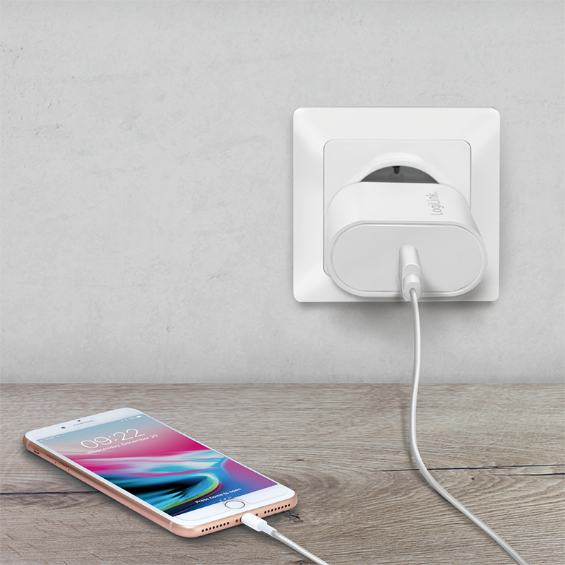 LogiLink PA0261 USB Wall Charger 1 Port 1x USB-CF