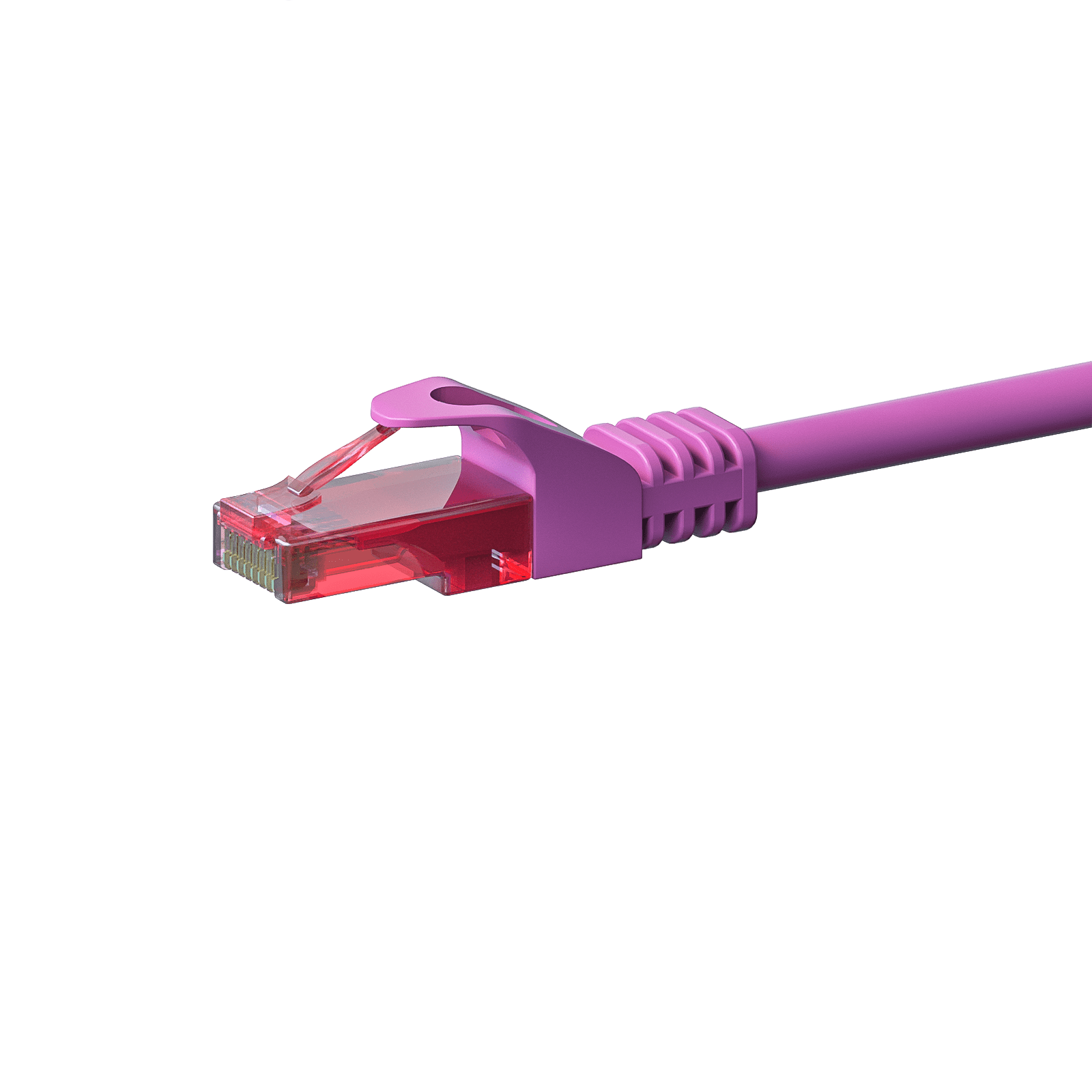 DSIT CAT6 Netzwerkkabel, U/UTP, 0,15 Meter, Rosa, 100% Kupfer (DC-69-001)