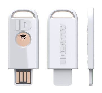 Identiv uTrust FIDO2 NFC Security Key USB-A Weiß