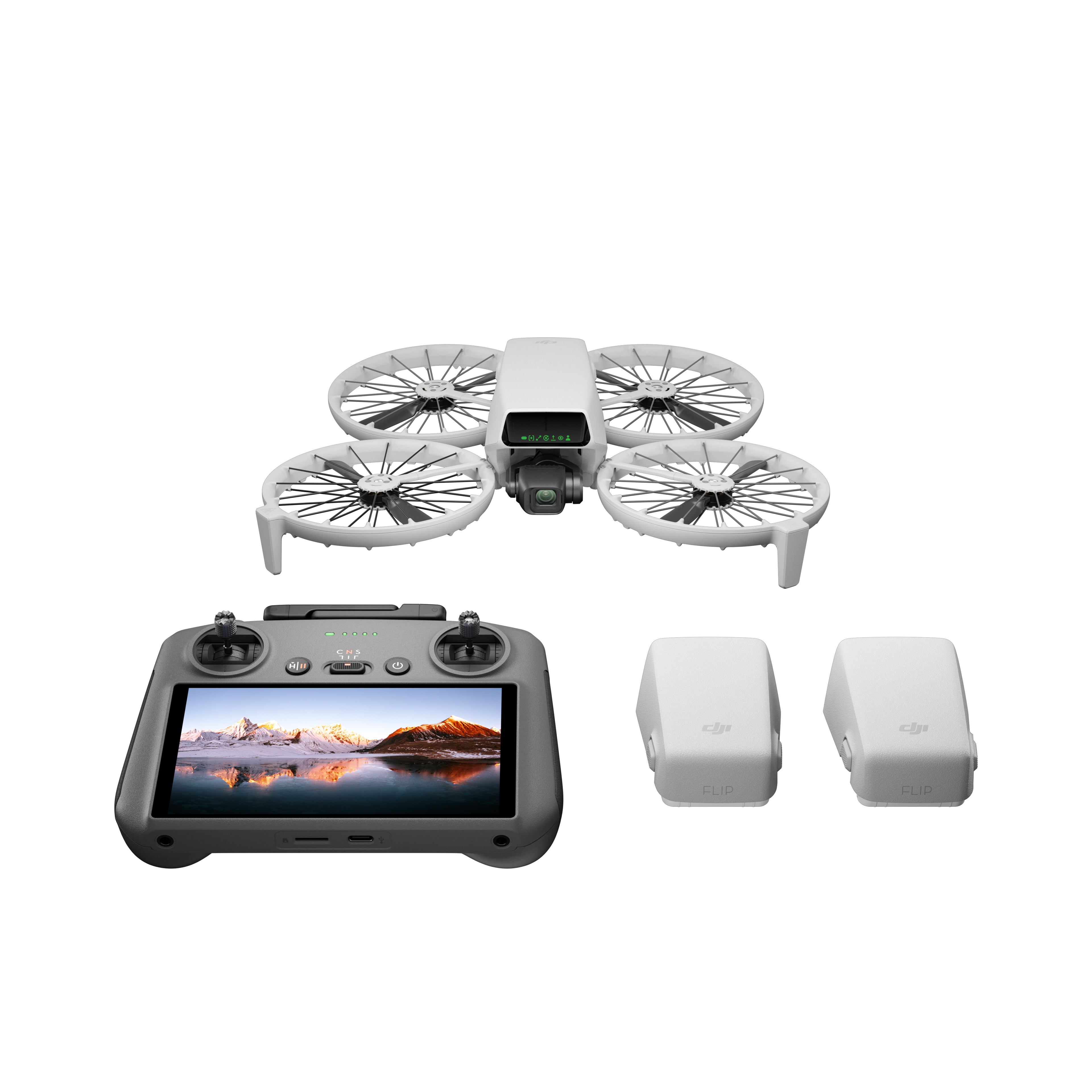 DJI Flip Fly More Combo RC 2 4K HDR Kameradrohne Schwarz