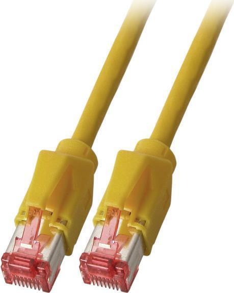 EFB-Elektronik RJ45 Patchkabel Cat.6A S/FTP LSZH Dätwyler 7702 TM21 gelb 3m Hersteller: EFB Elektronik (K8708GE.3)
