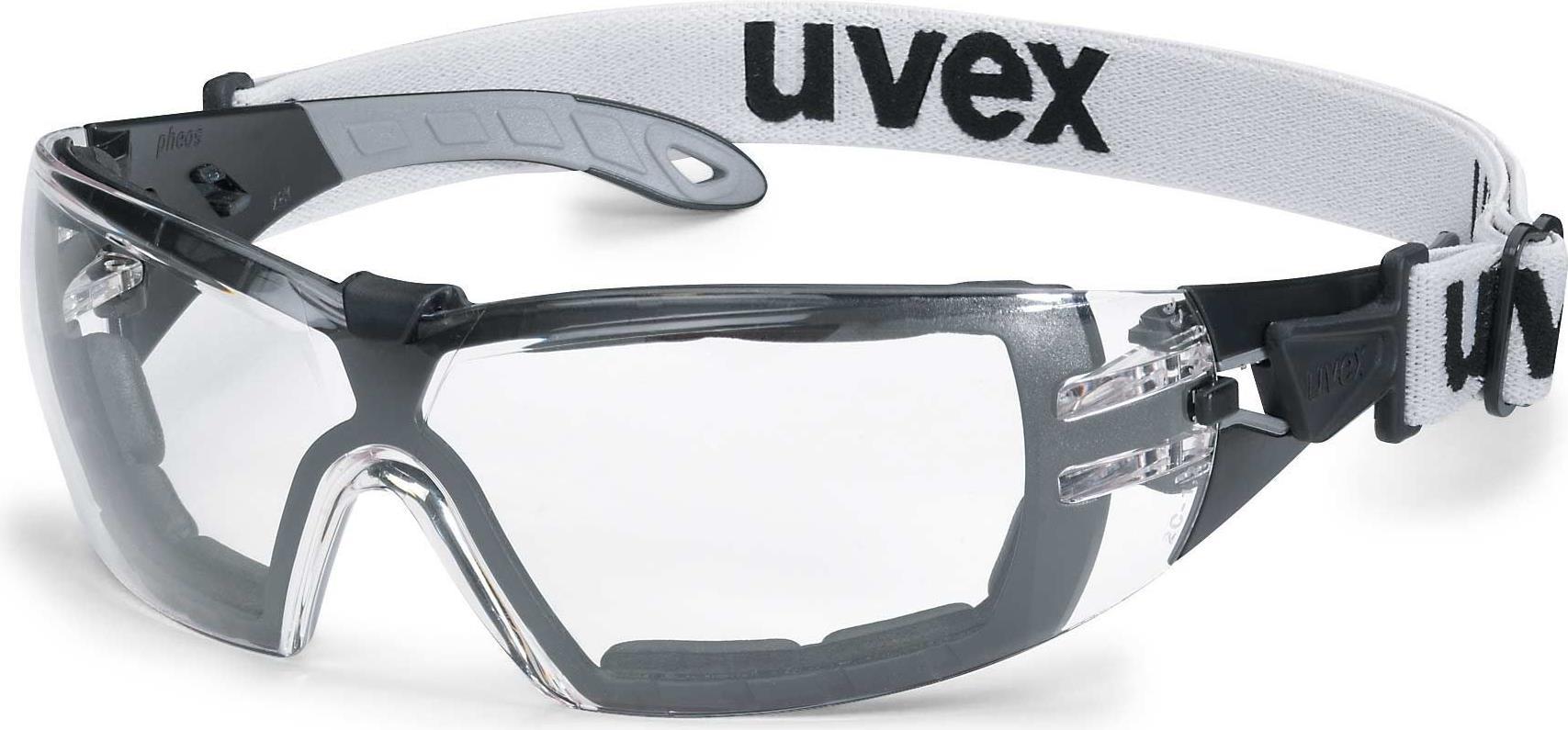 Uvex 9192180 Schutzbrille/Sicherheitsbrille Grau - Schwarz (9192180)